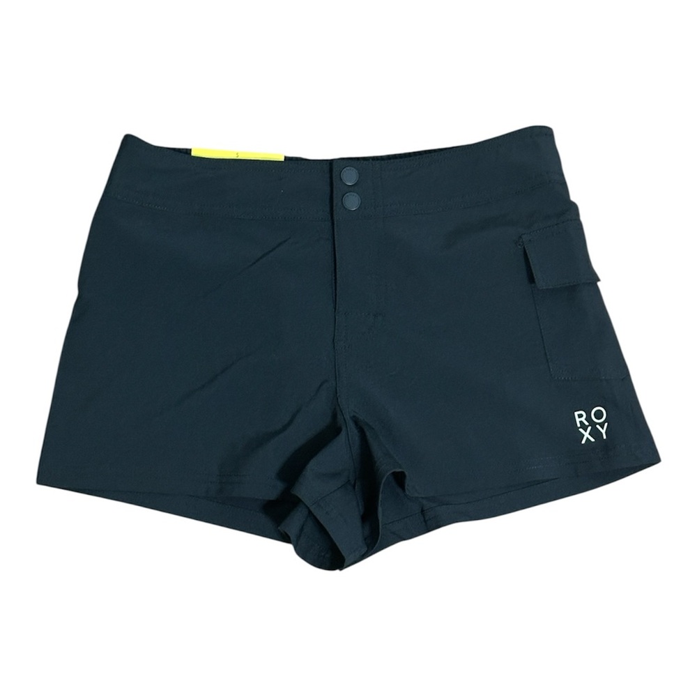Roxy Black Active Pocket Board Shorts NWT